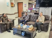 Kajati Riau Terima Kunjungan Kerja Sekaligus Silaturahmi Pejabat Perwakilan Bank Indonesia Provinsi Riau