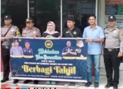 DPC GRANAT Tapsel Bekerjasama dengan Polsek Batangtoru Bagikan 200 Takjil