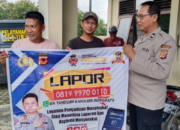 Polsek Arahan Sosialisasikan Nomor Layanan Aduan Kapolres Indramayu