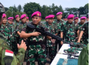 Dankormar Pimpin Apel Gelar Kesiapan Satgas Pamtas Mobile RI- Png