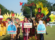 TP-PKK Kecamatan Mandau dan Bathin Solapan Raih Juara di Jambore PKK Tingkat Provinsi Riau Tahun 2024 Bersama Kontingen Bengkalis