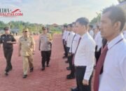Didampingi Kapolres dan Kejari, Bupati Rohul Pimpin Apel Gelar Pasukan Operasi Patuh Lancang Kuning Tahun 2024