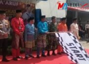 Jelang Pembukaan MTQ ke-XX Tahun 2024 Tingkat Kecamatan Pinggir, Ribuan Peserta Ikuti Pawai Ta’aruf
