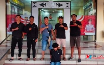Pemuda Pekerja Buruh Sawit Tak Berkutik Saat Diamankan Team Satreskrim Polres Bengkalis