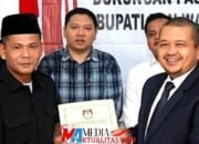 Pasangan Dolly Pasaribu–Buchori Siregar Daftar ke KPU Pilkada Tapsel 2024