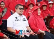 Pembukaan Turnamen Bola Voli Bermasa Cup Korwilcam Mandau-Bathin Solapan