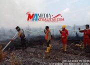 Karhutlah di Cagar Biosfer GSK Langsung Dipadamkan Kapolsek