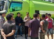 Patroli Dialogis Polsek Pinggir Sekaligus Cooling System Pilkada Damai Kepada Para Sopir