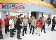 Kapolda Sumut Tinjau Cabor Futsal dan Lambaikan Tangan Kepada Suporter Tuan Rumah
