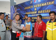 Jelang Acara Puncak Hari Lalu Lintas Bhayangkara Ke – 69 Dirlantas Gelar Kegiatan Bansos, Baksos dan Bakti Kesehatan