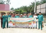 Penyerahan Bantuan Sapi Kepada Masyarakat Desa Bathin Betuah Kecamatan Mandau