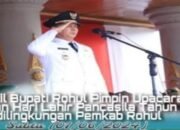 Peringatan Hari Lahir Pancasila, Wabup Rohul Ajak Para Milenial Pahami Ideologi Pancasila