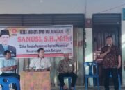 Meski Minim Suara, Sanusi Tetap Gas Jemput Aspirasi Warga Buluh Manis