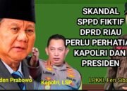 Kasus Mega Korupsi SPPD Palsu 35 Ribuan Tiket Pesawat DPRD Riau Diduga Sedang “Dimainkan”