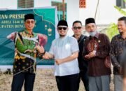 Penyerahan Bantuan Kemasyarakatan Presiden Berupa Sapi Qurban Untuk Masjid Besar Arafah Kecamatan Mandau