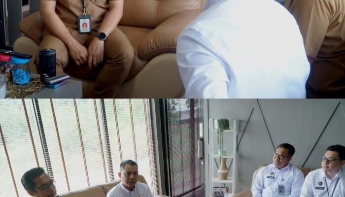 Tingkatkan Silaturahmi, Karutan Dumai Kunjungi Dispertaru Kota Dumai