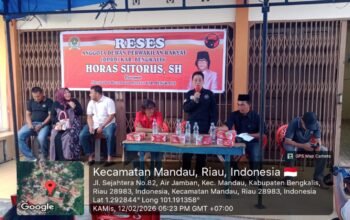 Warga Jalan Sejahtera Curhat ke Horas Sitorus: Jalan Sempit, Lampu Mati, Hingga Sulit Cari Kerja