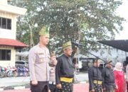 Launching Tanjak dan Selempang, Polres Bengkalis Junjung Adat Melayu