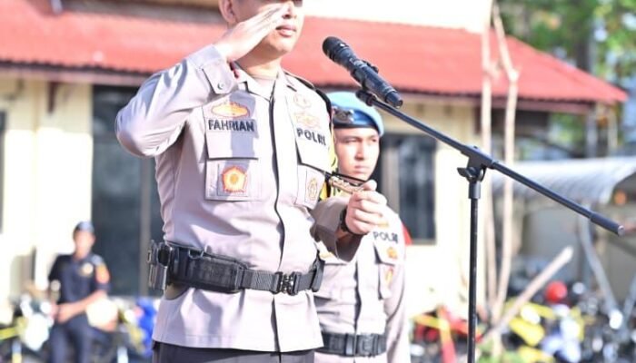 Pengamanan Lebaran Dimulai! Kapolres Bengkalis Pimpin Apel Besar Operasi Ketupat Lancang Kuning 2026