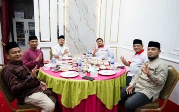 Pererat Kebersamaan di Bulan Ramadan, ASN dan Honorer Kecamatan Mandau Gelar Silaturahmi dan Buka Puasa Bersama