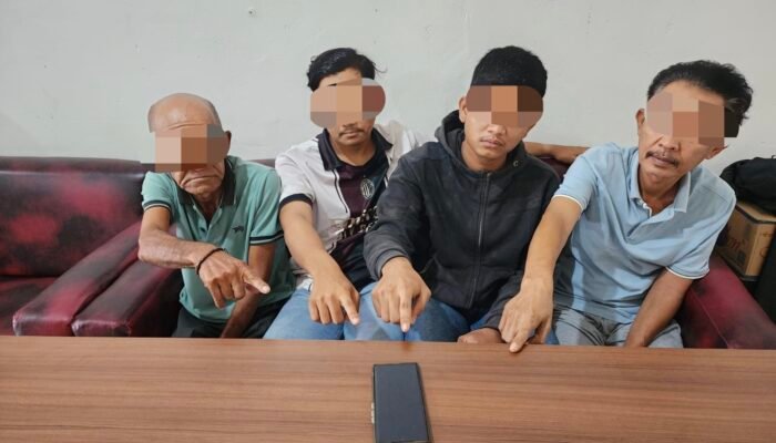 Satu HP Vivo V29 Seret Empat Orang ke Sel Tahanan Polres Bengkalis