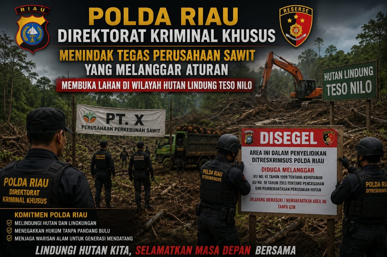 Penetapan PT Musim Mas Harus Jadi Pintu Masuk Penindakan Korporasi Sawit Bermasalah di Riau