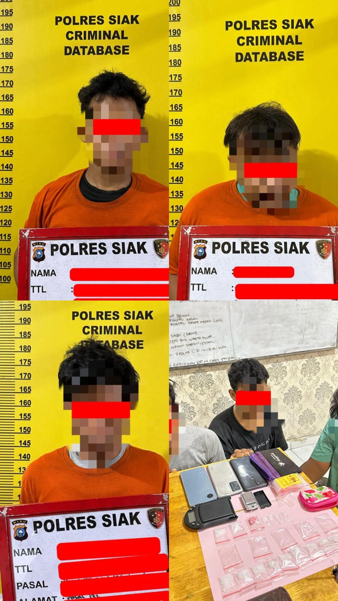 Tim Lebah Tualang Ungkap Kasus Narkotika, Amankan 15,29 Gram Sabu dan 4 Butir Ekstasi
