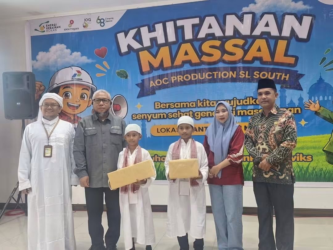 Camat Minas Apresiasi Kepedulian PHR melalui Khitanan Massal untuk Masyarakat