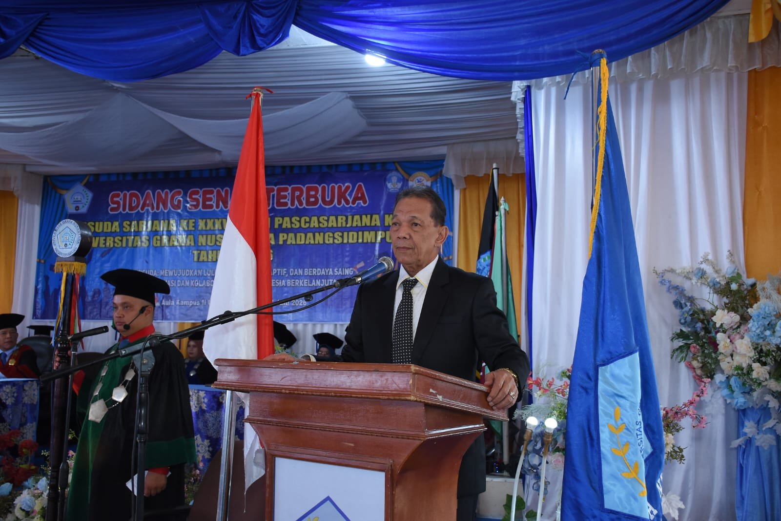 Sahrul M. Pasaribu Ajak Semua Pihak Dukung Kemajuan UGN Padangsidimpuan