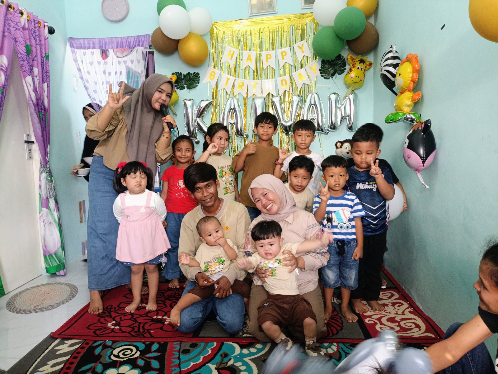 Kaivan Fadli Sabumi Rayakan Ulang Tahun Pertama, Penuh Kebahagiaan dan Doa Keluarga