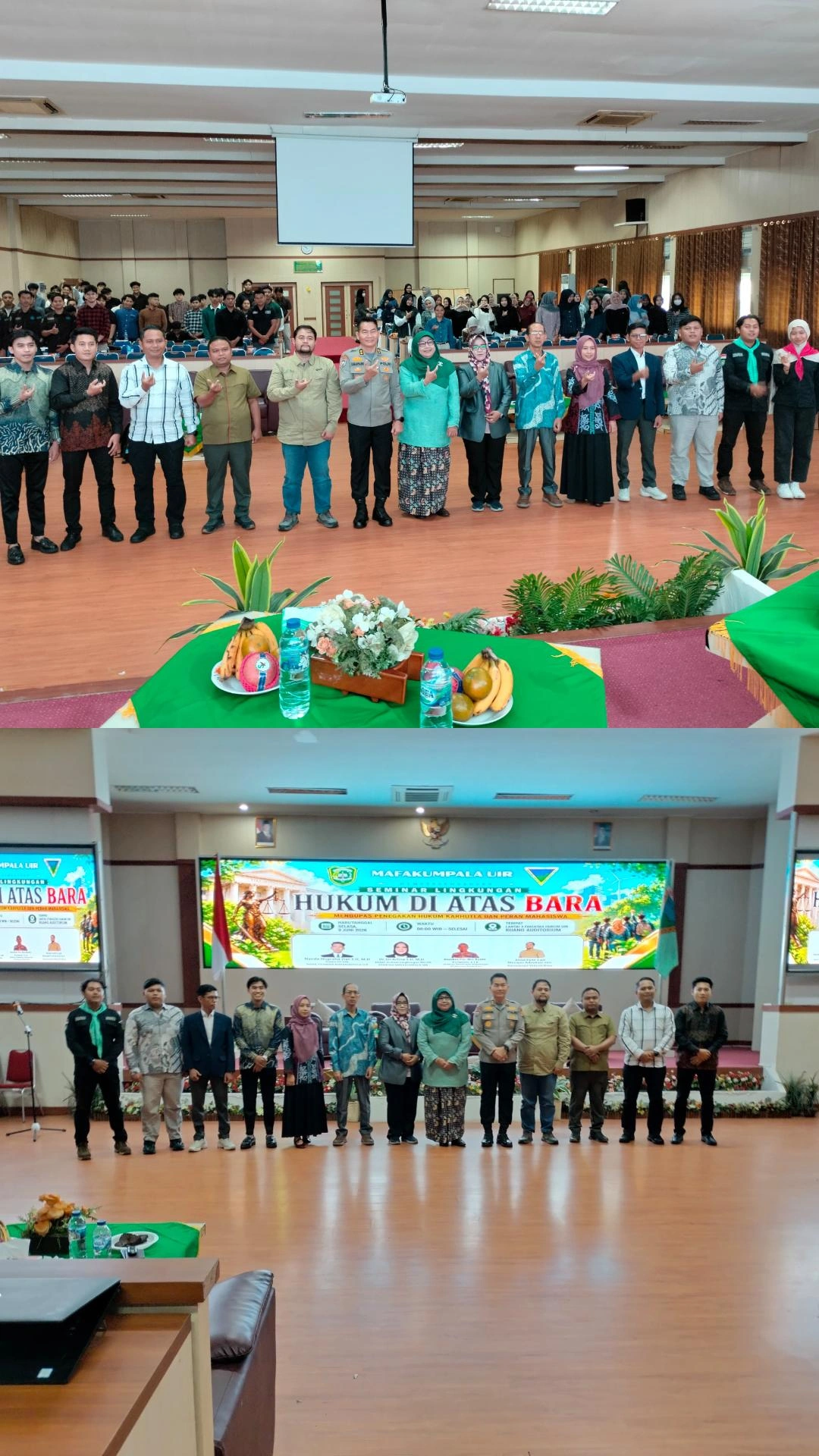 Green Policing dan Peran Mahasiswa Mengemuka dalam Seminar Lingkungan UIR