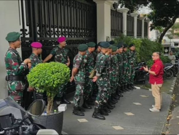 Rumah Jampidsus Dijaga TNI