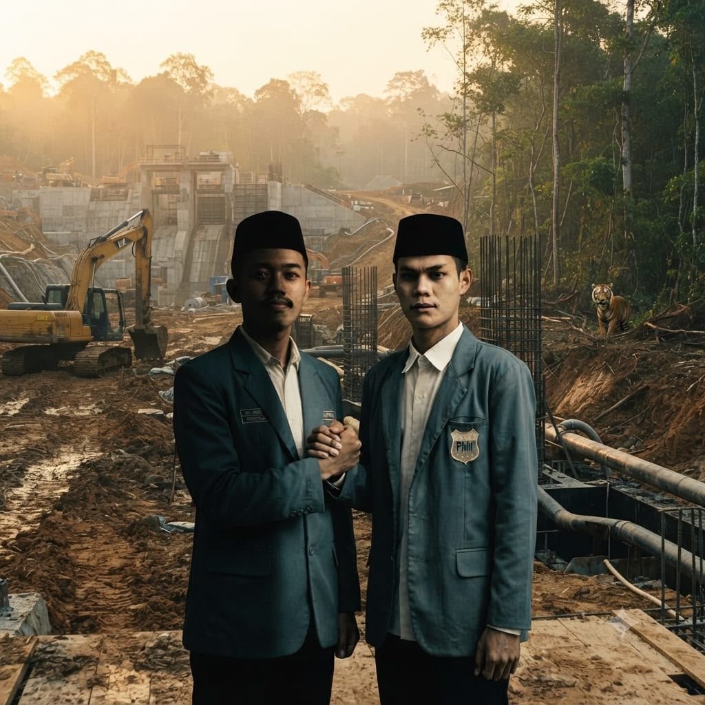PMII Soroti Kemunculan Harimau Sumatera di Kawasan Proyek PLTA Batang Toru