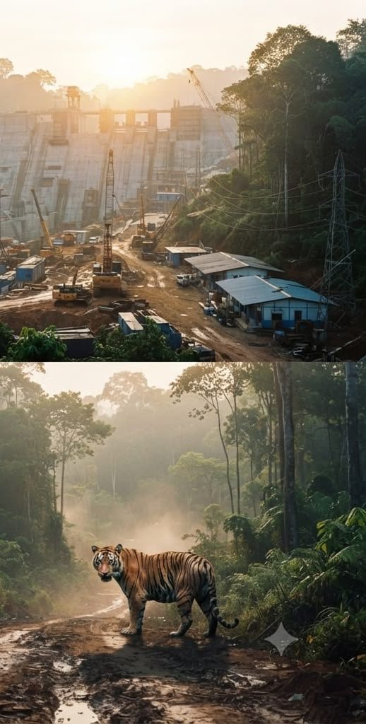 Harimau sumatera terlihat di kawasan proyek PLTA Batang Toru menjadi perhatian PMII.