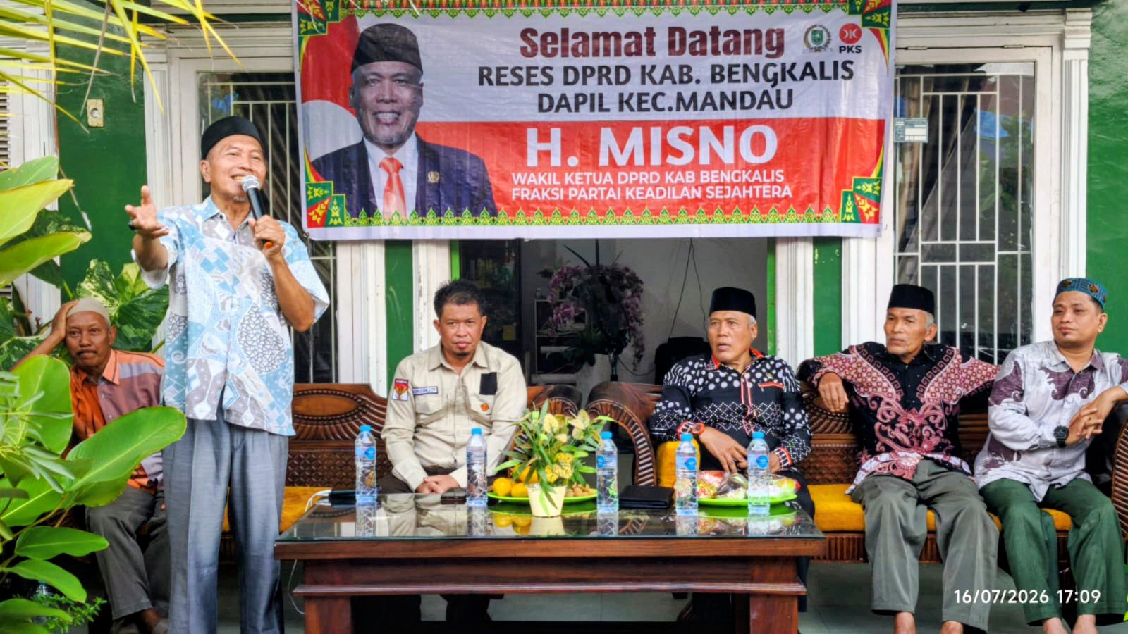 H Misno Serap Aspirasi Warga Duri Timur Melalui Kegiatan Reses DPRD