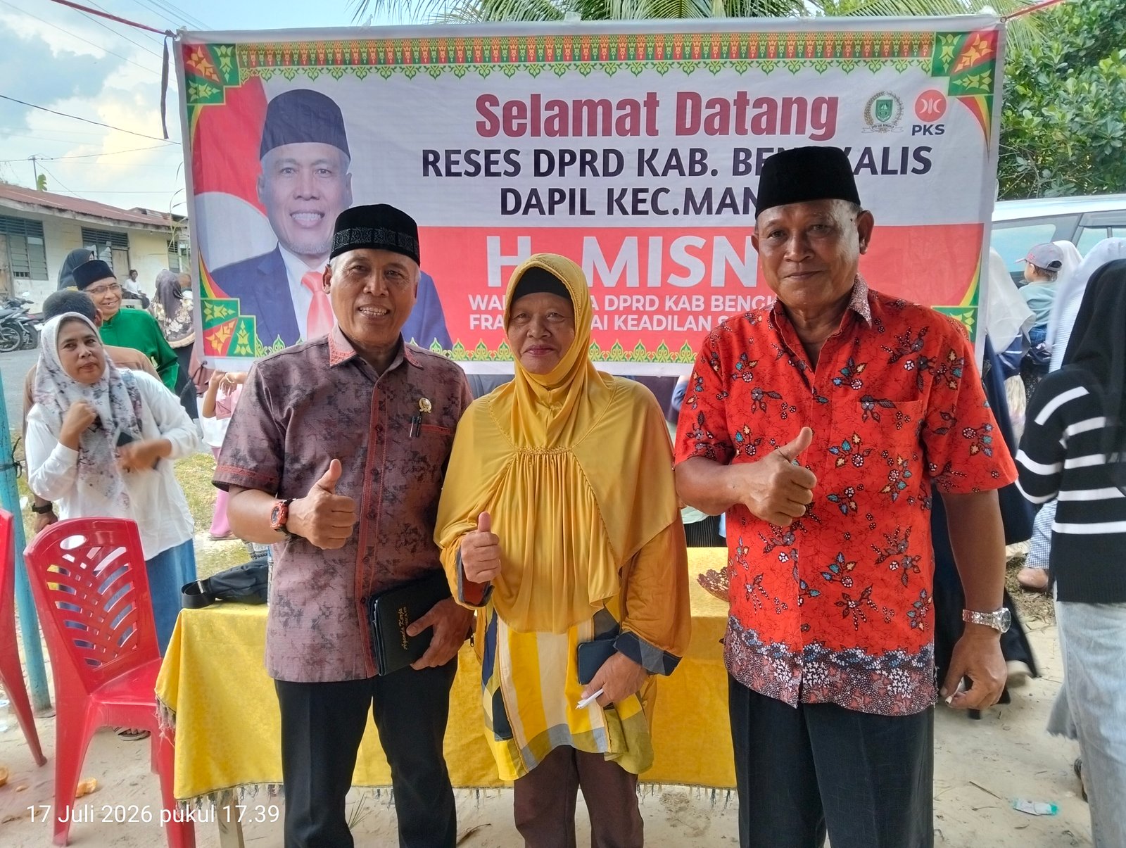 Reses H Misno Tampung Aspirasi PKH dan Pendidikan Warga Air Jamban