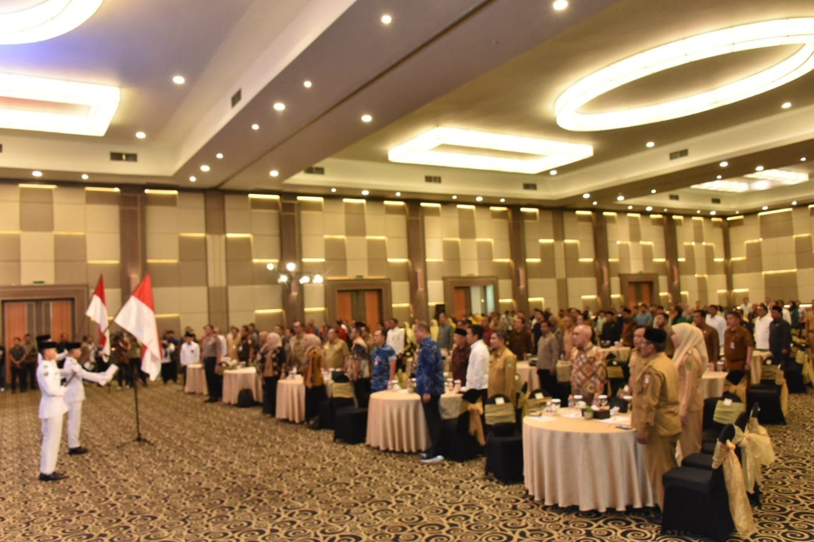 H. Misno menghadiri Sarasehan Kebangsaan MPR RI di Pekanbaru.