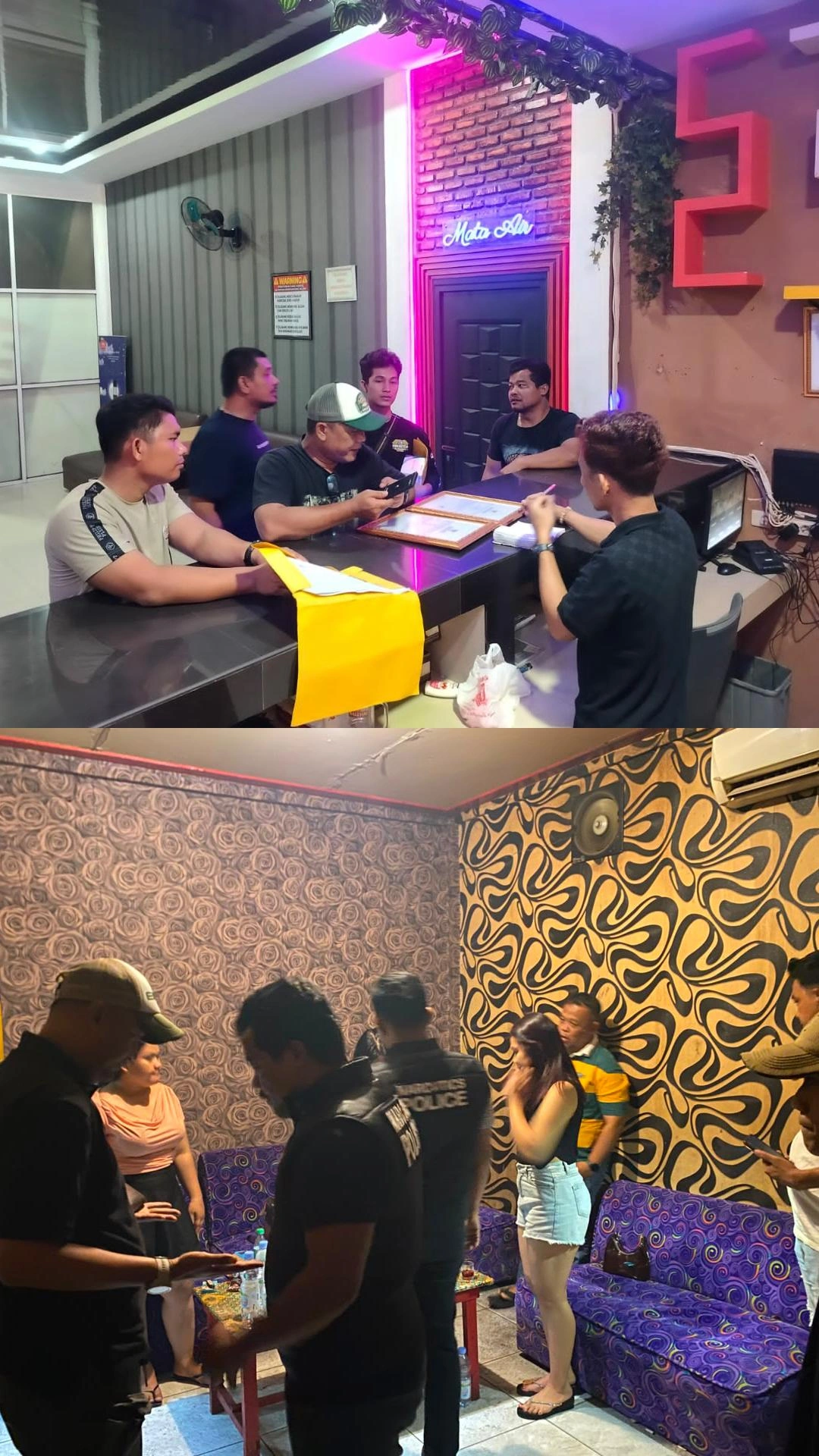 Polres Siak Razia Tempat Hiburan Malam, Tiga Karaoke Diduga Belum Berizin