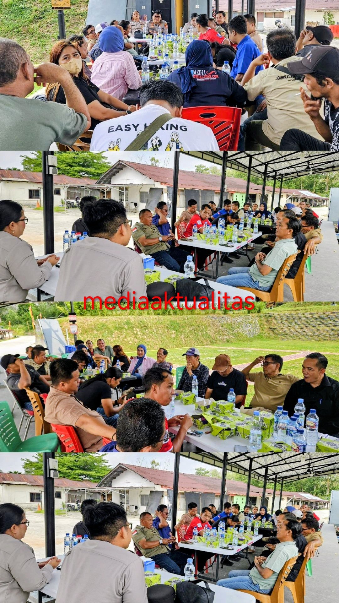 Kapolsek Mandau Perkuat Kemitraan dengan Wartawan, Bangun Komunikasi Demi Informasi Berkualitas