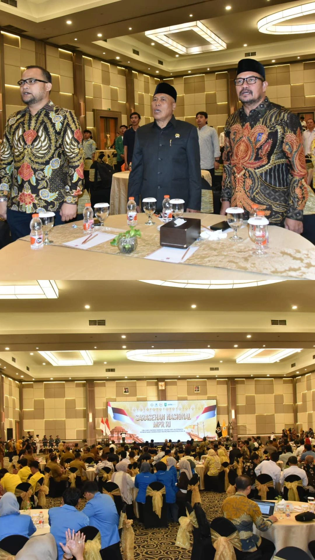 H. Misno Hadiri Sarasehan MPR Bahas Obligasi Daerah di Pekanbaru