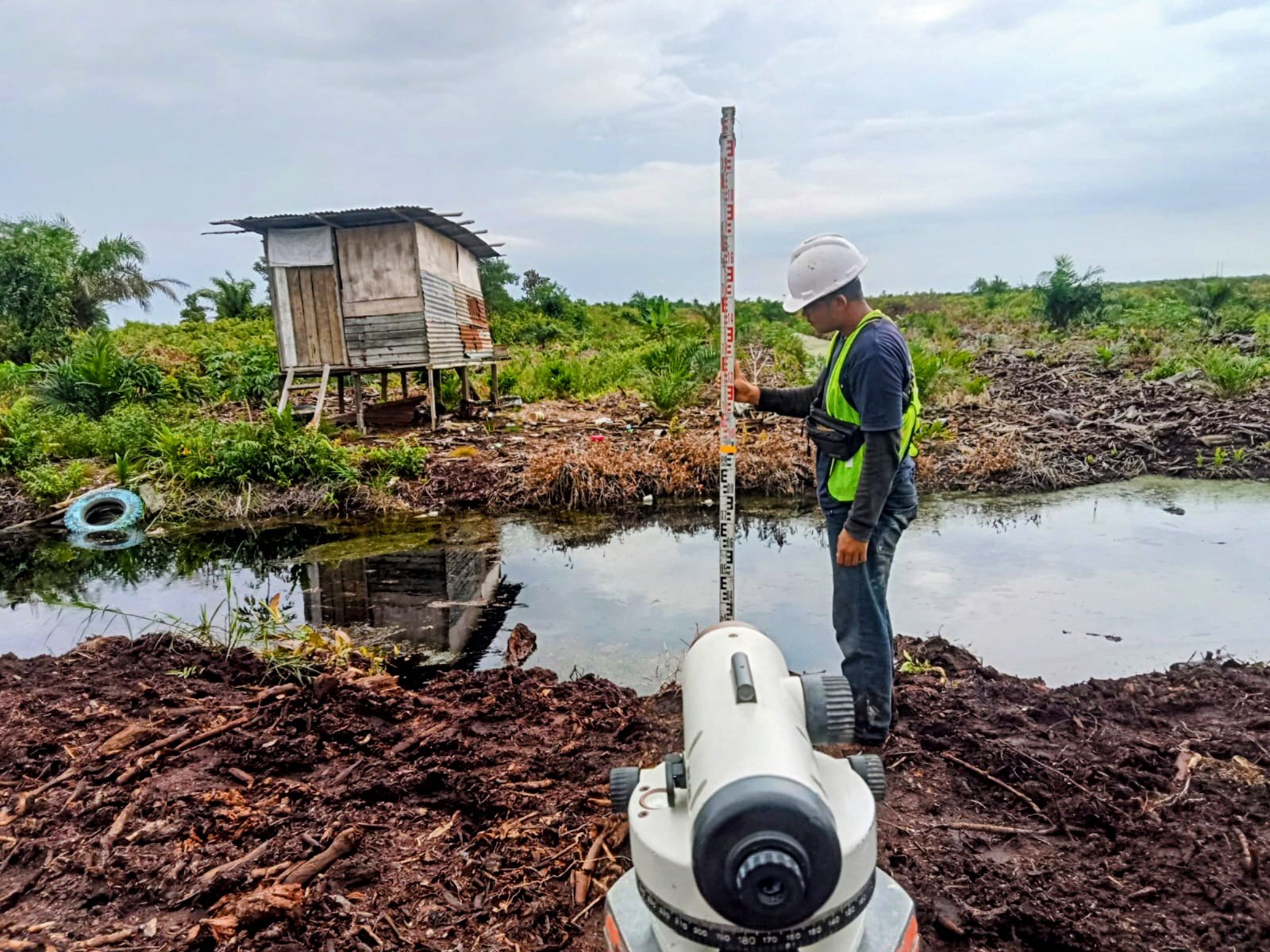 PUPR Rohil normalisasi parit