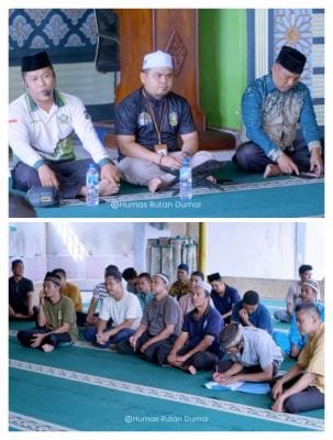 Gandeng Kemenag, Rutan Dumai Gelar Pengajian Rutin untuk Perkuat Karakter Warga Binaan