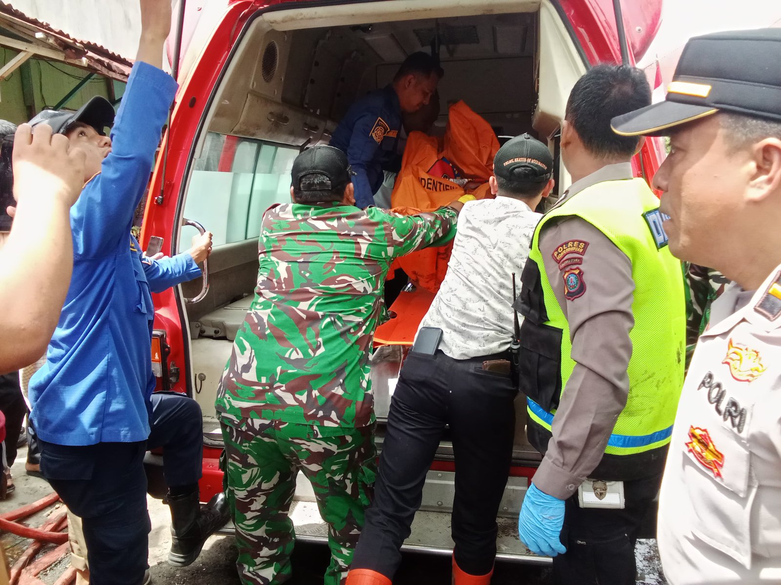 Kebakaran rumah di Gang Melati 7 Tano Bato Padangsidimpuan