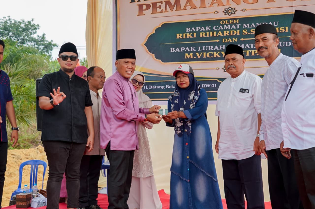 Taman Makam Muslim Pematang Pudu Resmi Digunakan Warga Mandau