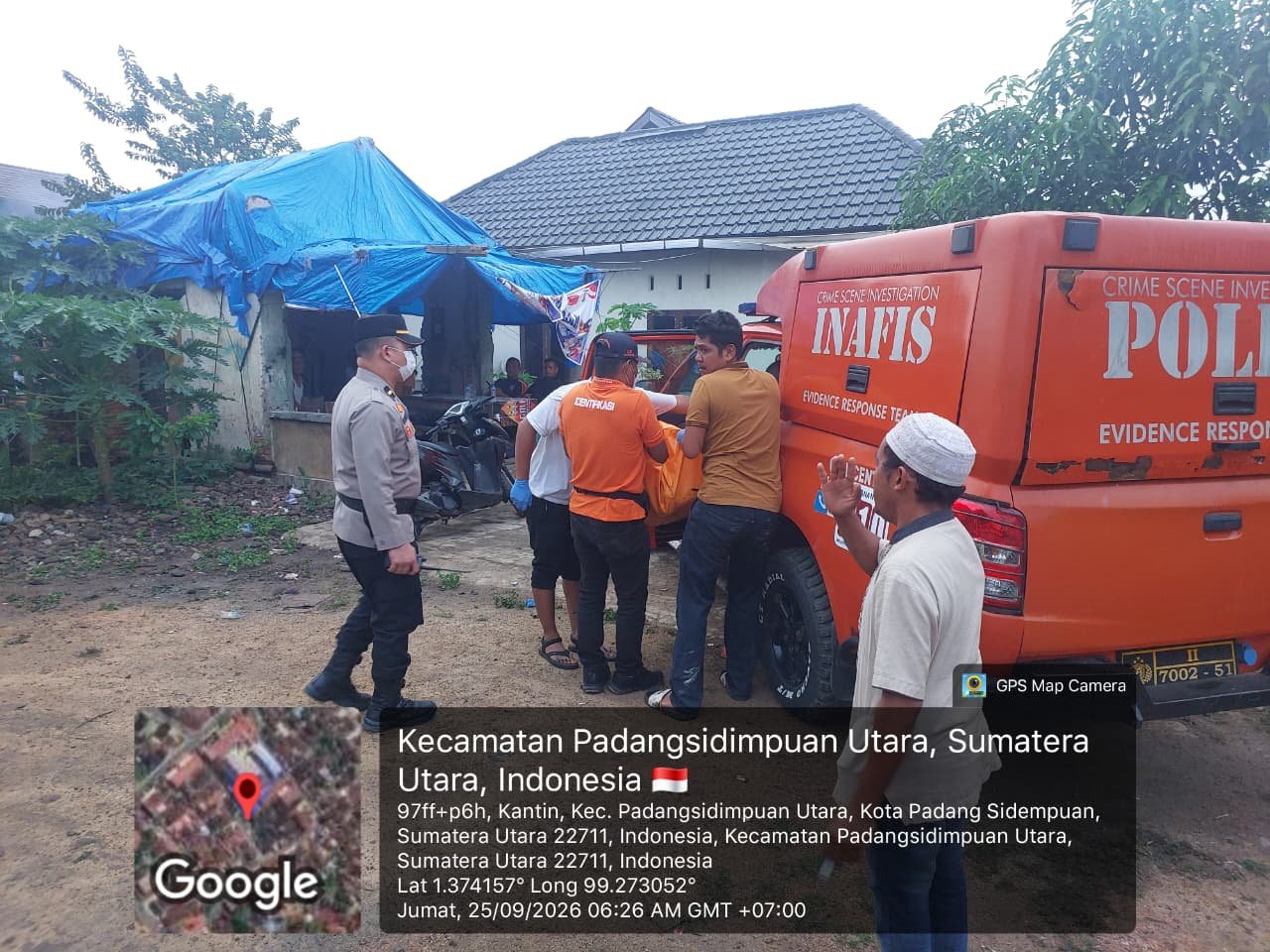 Kebakaran 9 rumah di Jalan Muhammad Tohir Daulay Padangsidimpuan
