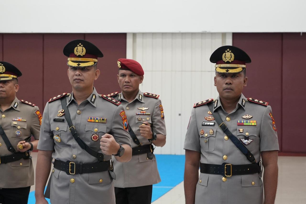 Tongkat Komando Berpindah, AKBP Eko Rubiyanto Resmi Jabat Kapolres Bengkalis